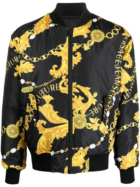versace jacket reversible
